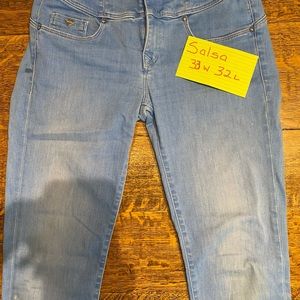 Nine Pairs of Jeans. Various sizes, styles and brands. All in great condition.